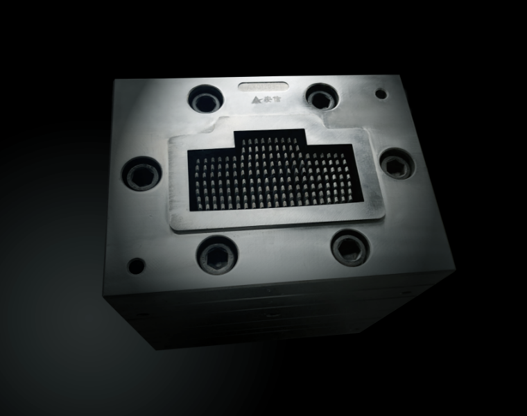 Image from the factory's previous website, for the PVC foaming mould